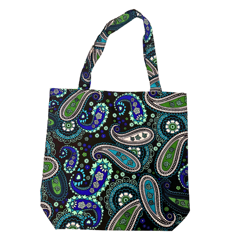 African Print Tote Bag Pattern 4 - Pearl Africa