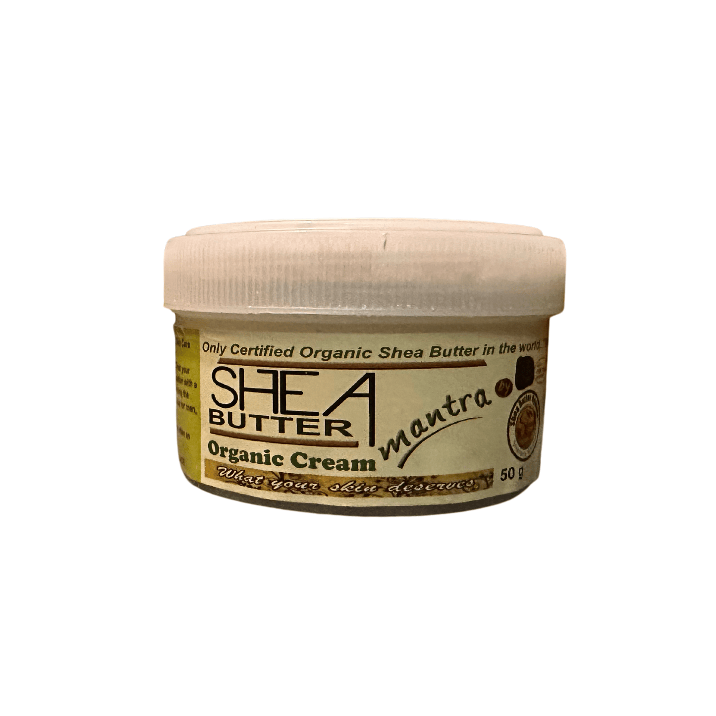 Organic Shea Butter Cream 50g Shea Butter My Store