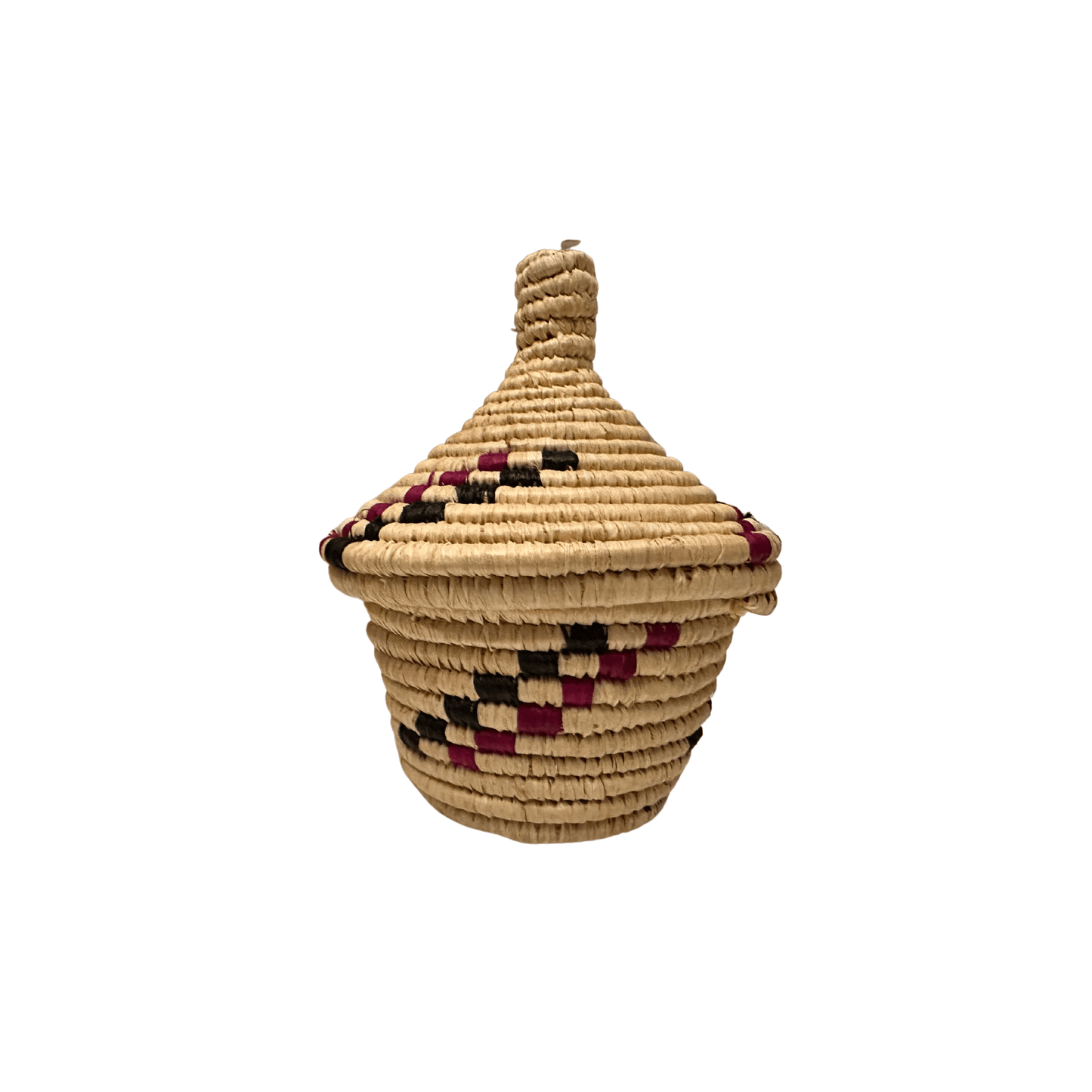 Ugandan Storage Basket (Medium) Handwoven Basket My Store Pattern 2 