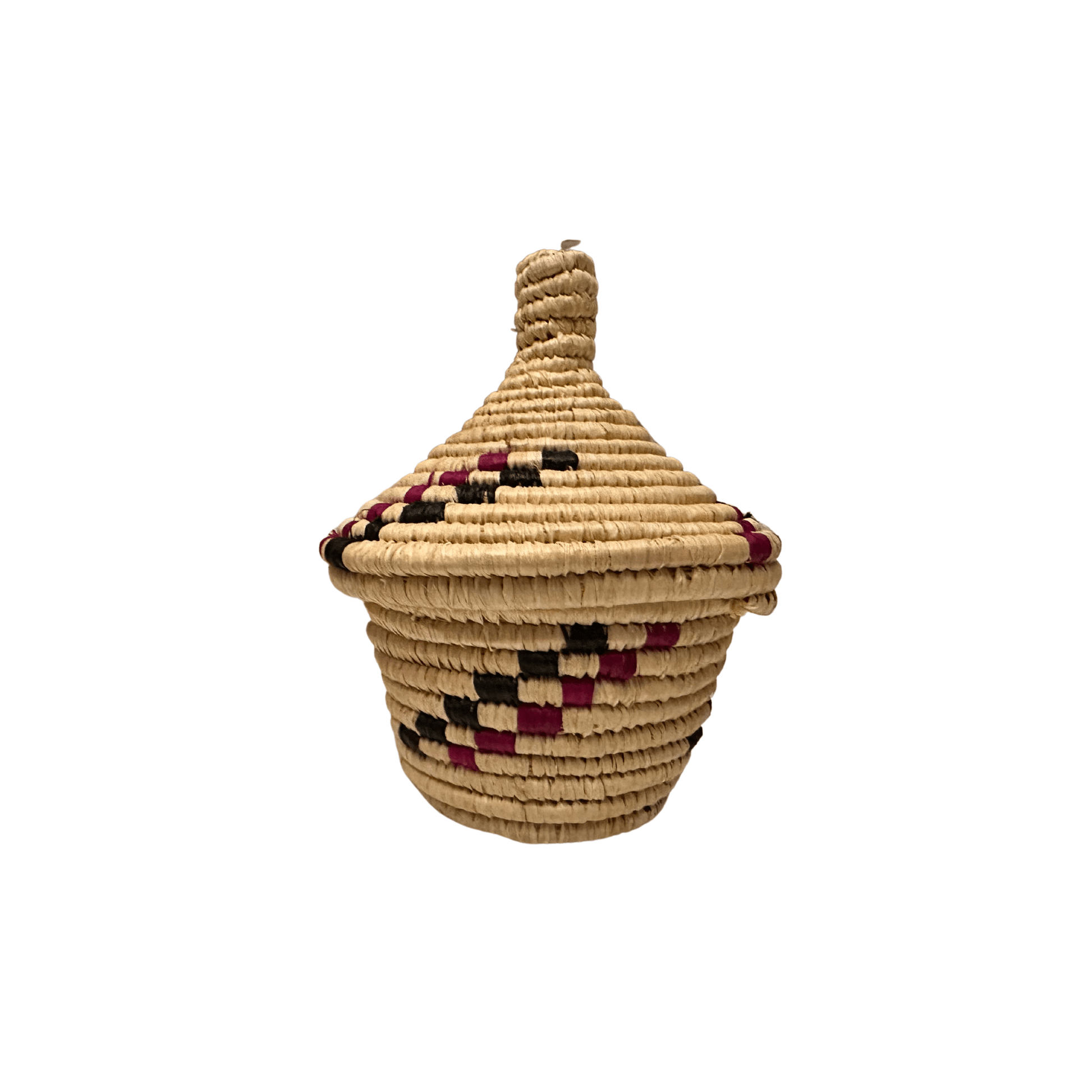 Ugandan Storage Basket (Medium) Handwoven Basket My Store Pattern 2 
