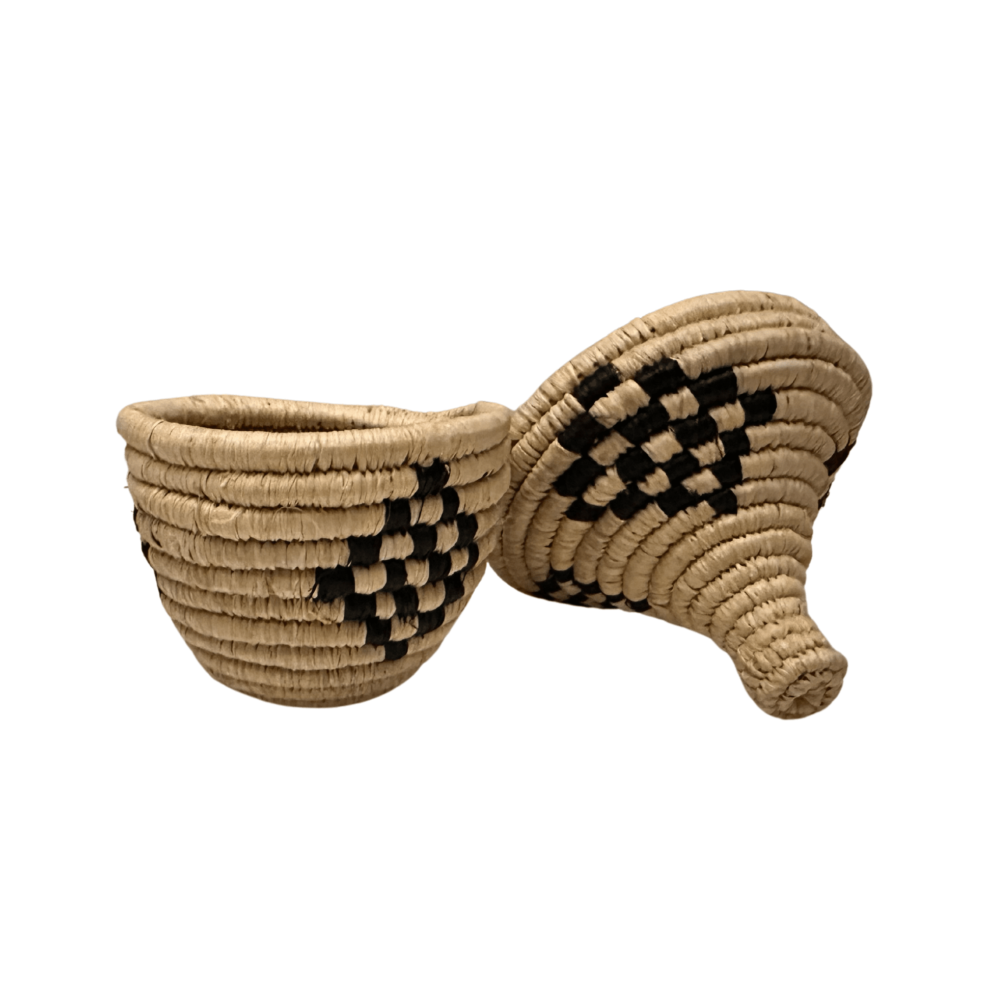 Ugandan Storage Basket (Small) Handwoven Basket My Store Pattern 1 