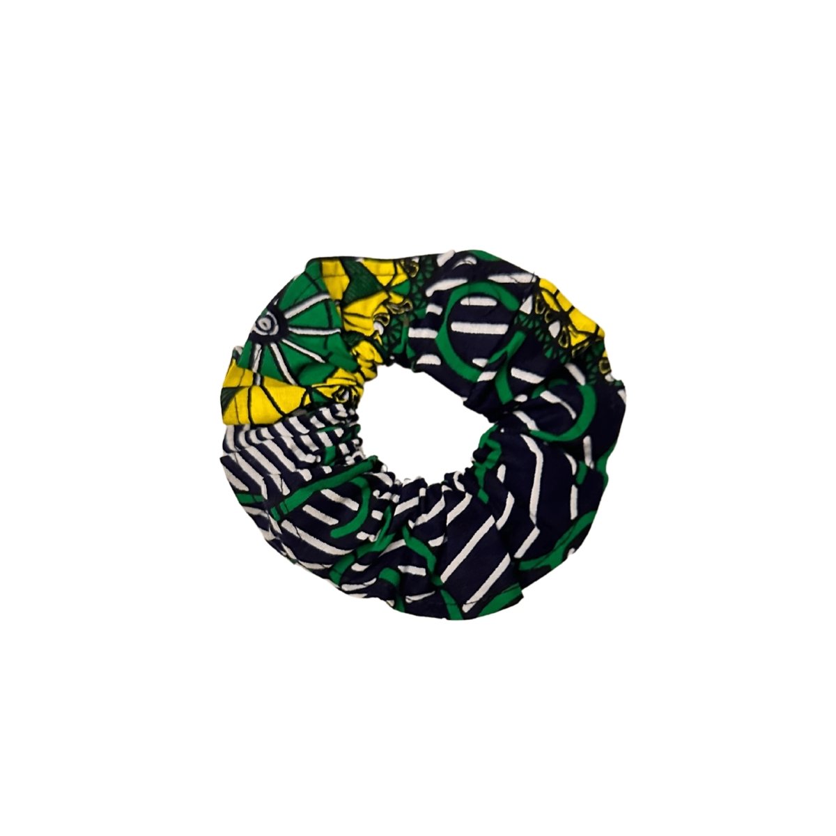 African Print Hair Scrunchie Patterns 1-3 - Pearl Africa