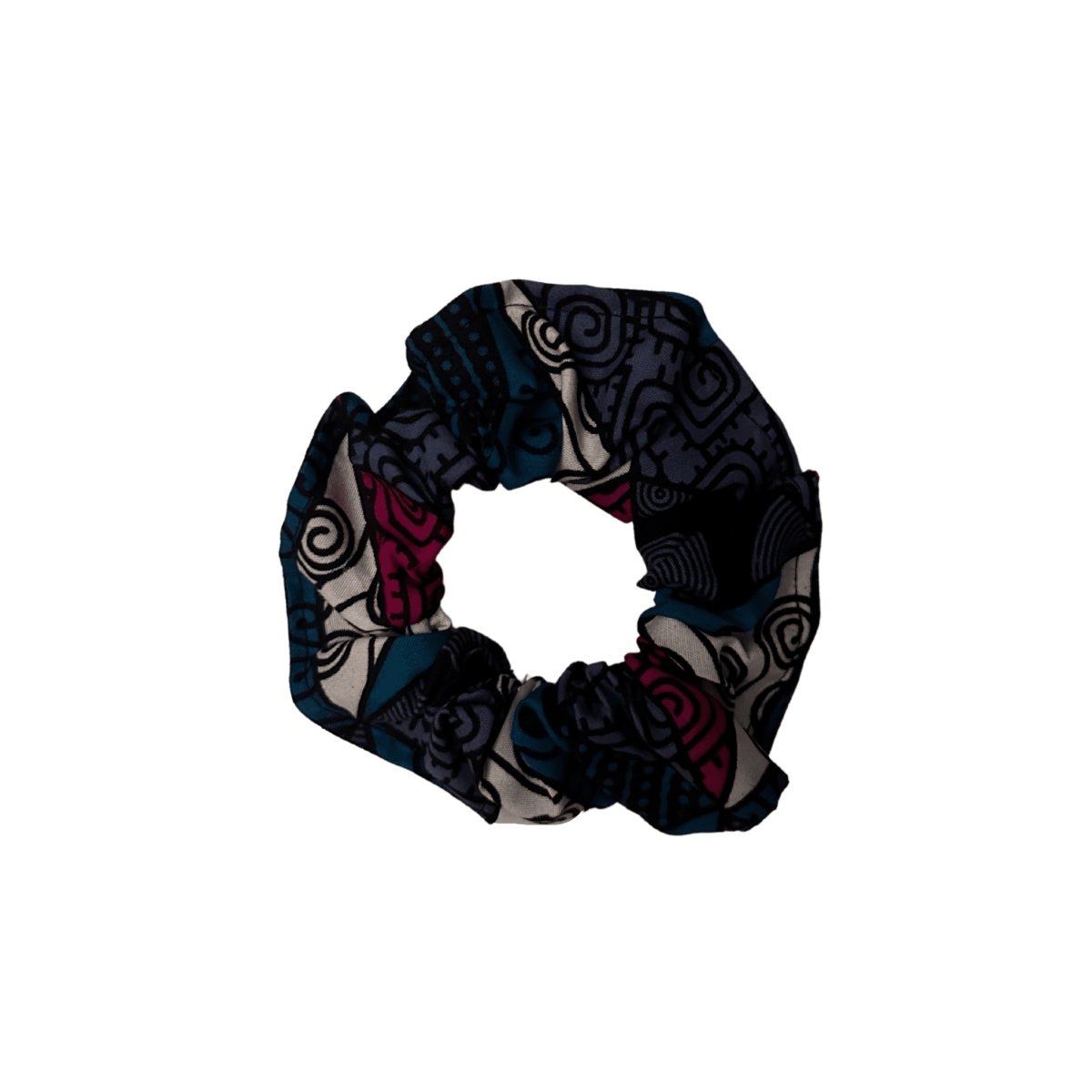 African Print Hair Scrunchie Patterns 1-3 - Pearl Africa