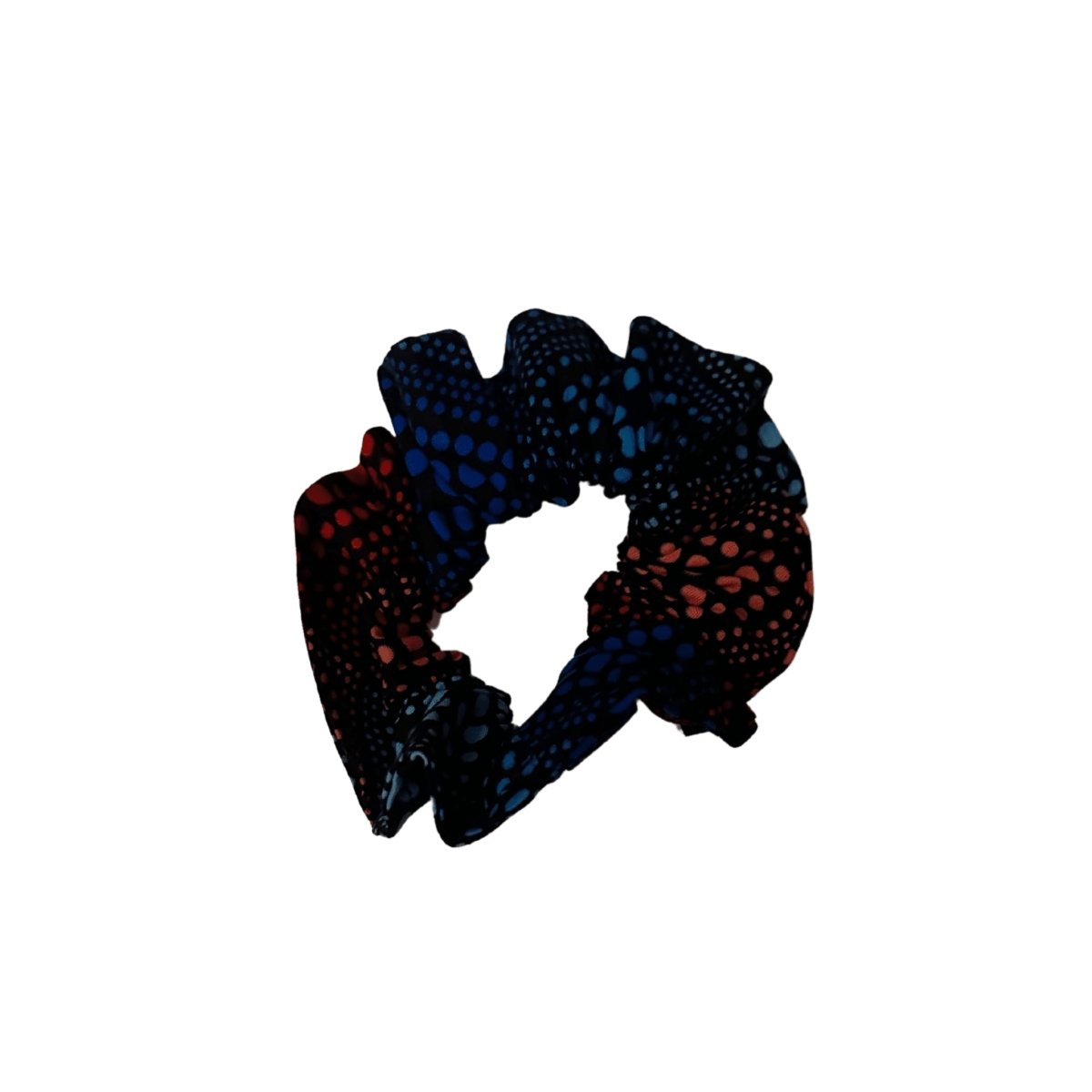African Print Hair Scrunchie Patterns 1-3 - Pearl Africa