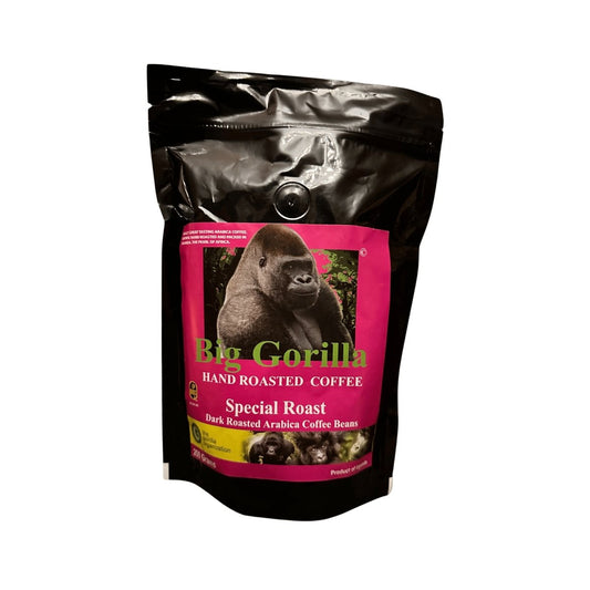 Big Gorilla Dark Roasted Arabica Coffee Beans 250g - Pearl Africa