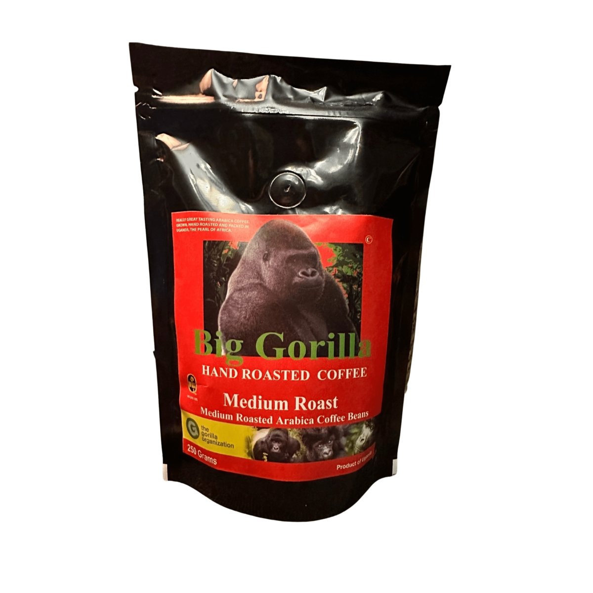 Big Gorilla Medium Roasted Arabica Coffee Beans 250g - Pearl Africa