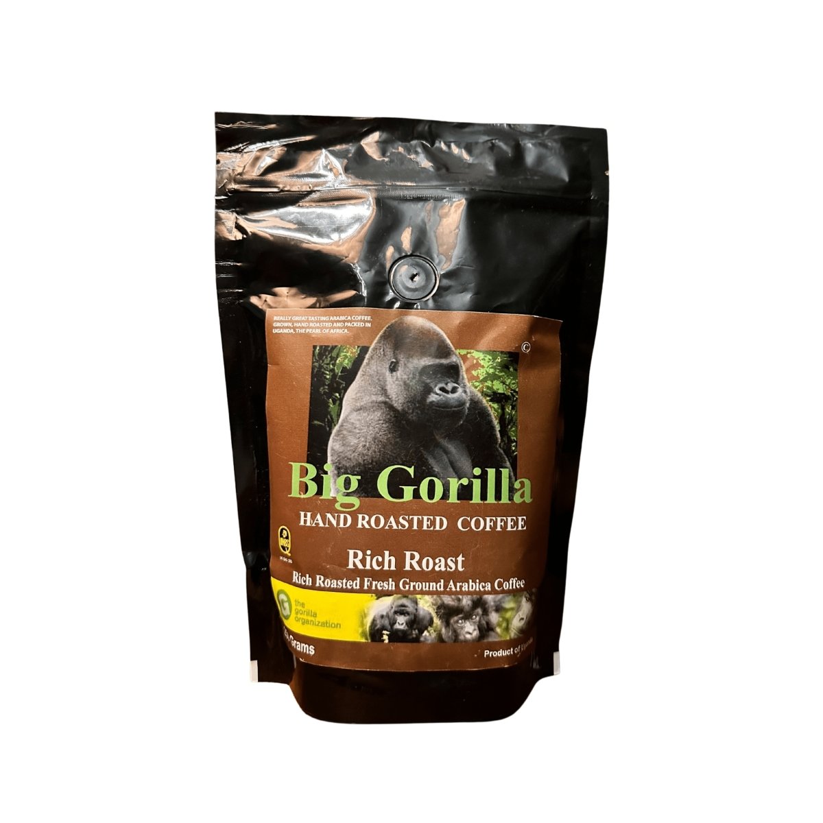Big Gorilla Rich Roasted Fresh Ground Arabica Coffee 250g - Pearl Africa