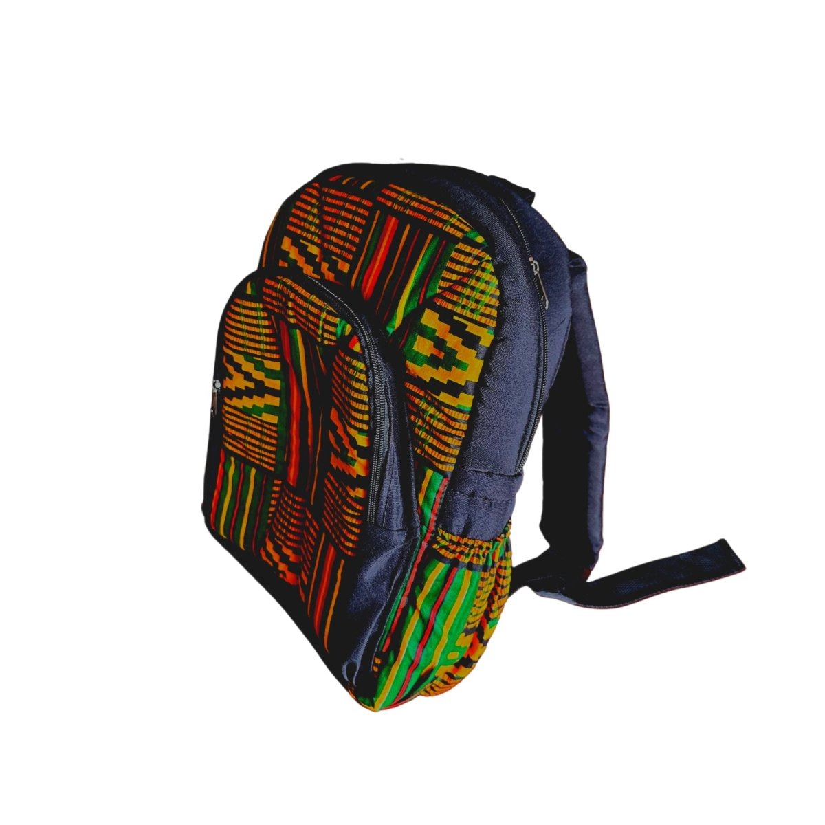 Fabric Backpack with African Print Pattern 1 - Pearl Africa