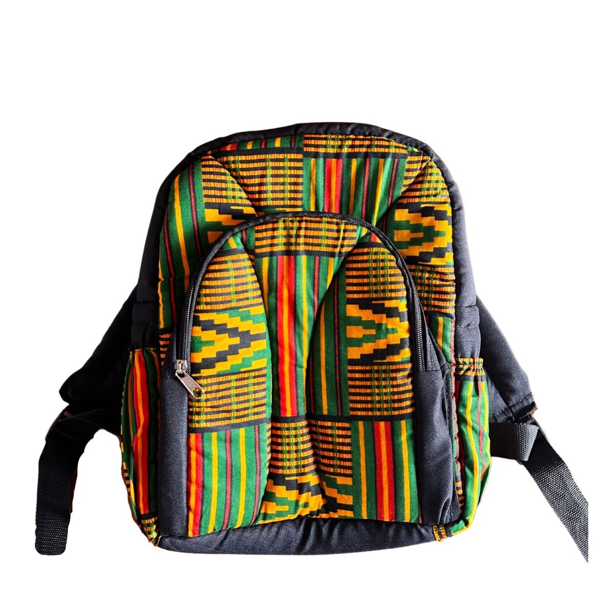 Fabric Backpack with African Print Pattern 1 - Pearl Africa